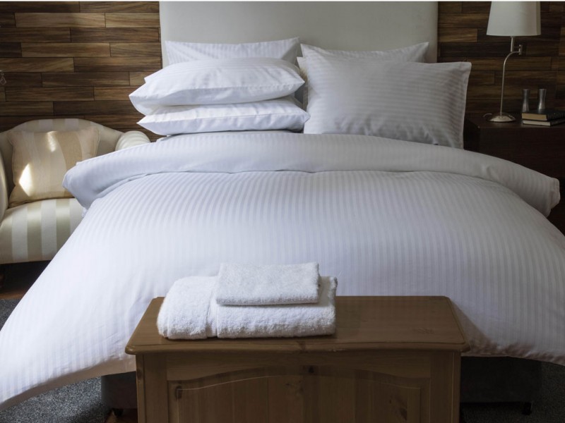Belledorm Hotel Suite 540 Thread Count Egyptian Cotton White Duvet Cover Sets
